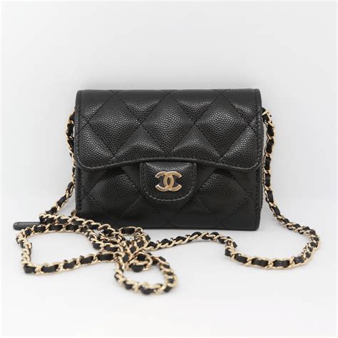 chanel wallet mini on chain